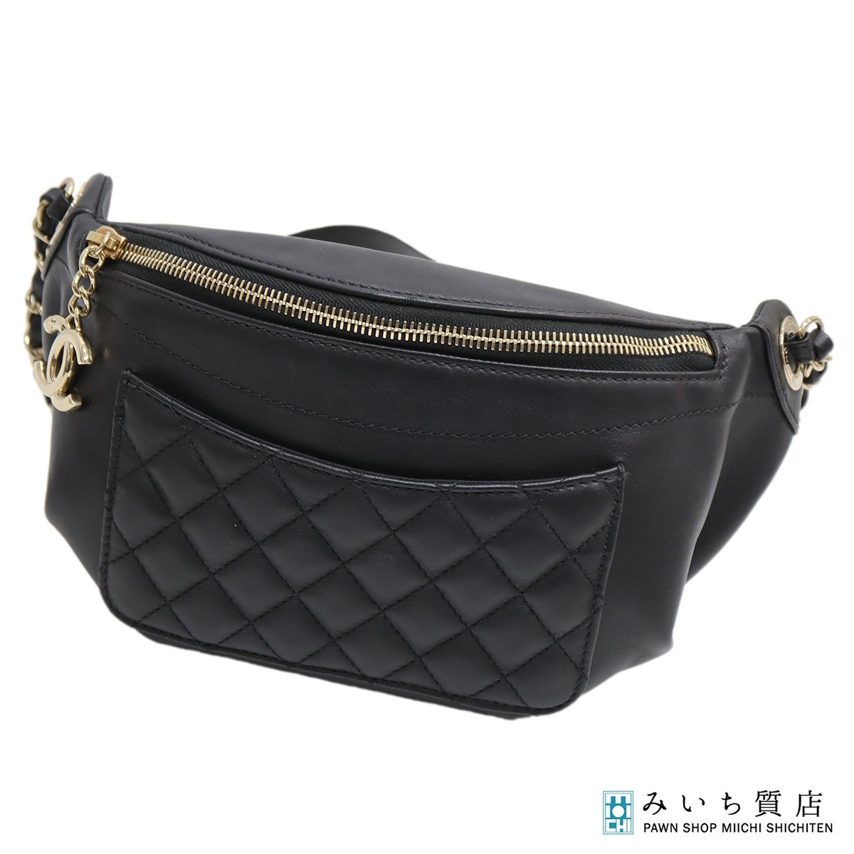 CHANEL シャネル マトラッセ ボディバッグ ウエストポーチ 31 RUE