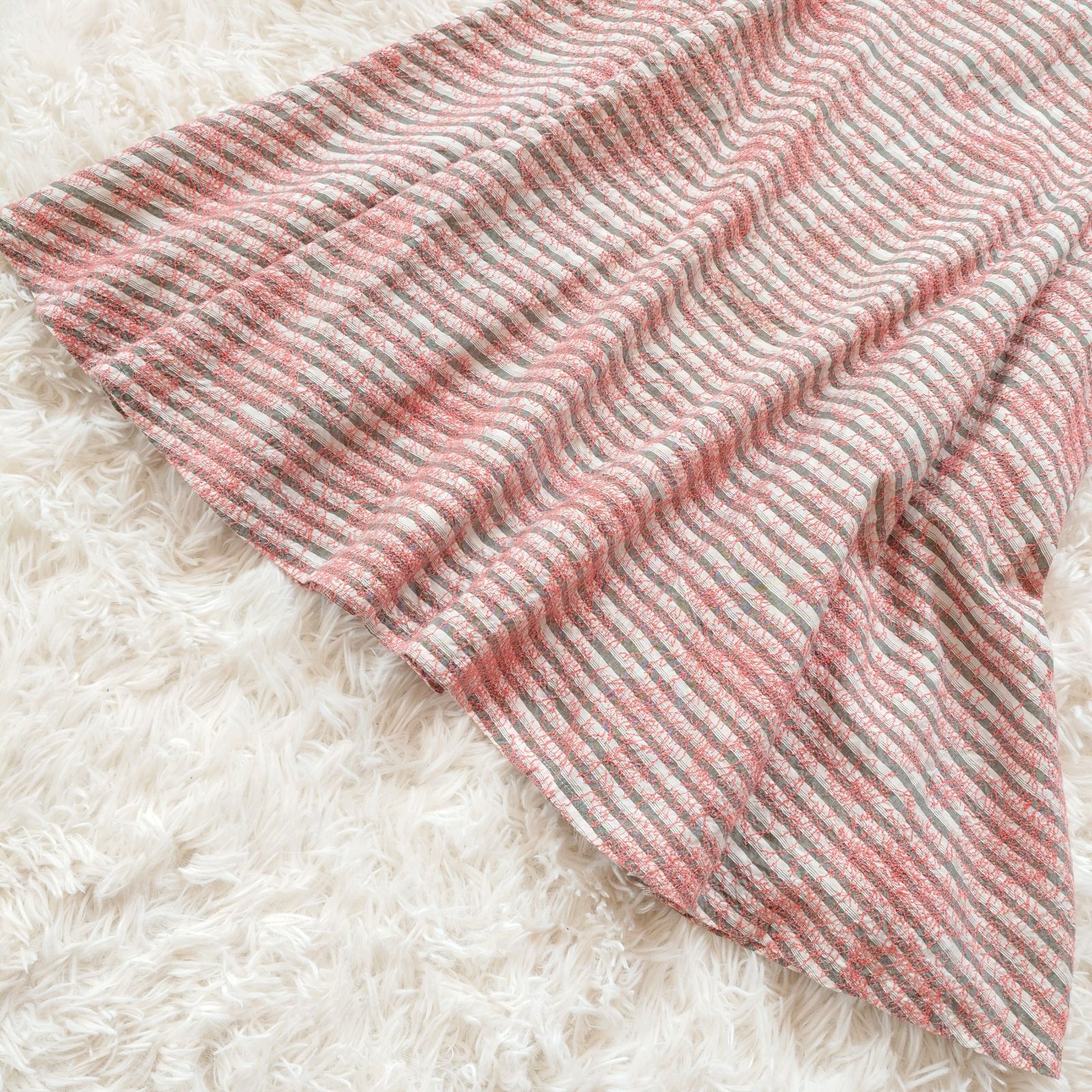 レーヨン 総刺繍