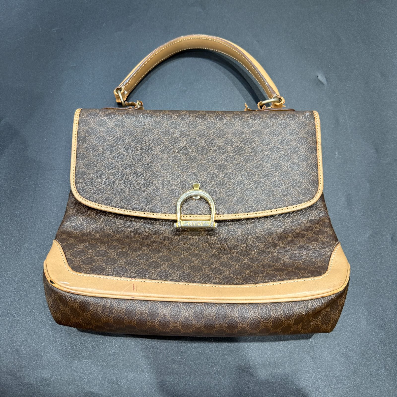 セリーヌ マカダム ハンドバッグ