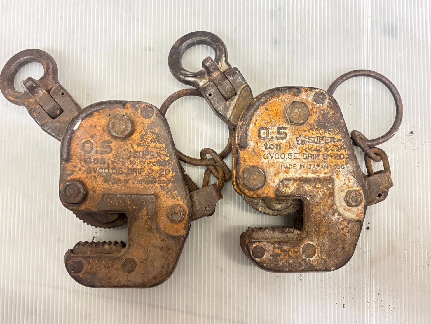 h 8712 SUPER Tool スーパーツール GVC 0 5 E 横吊り クランプ t セット まとめ