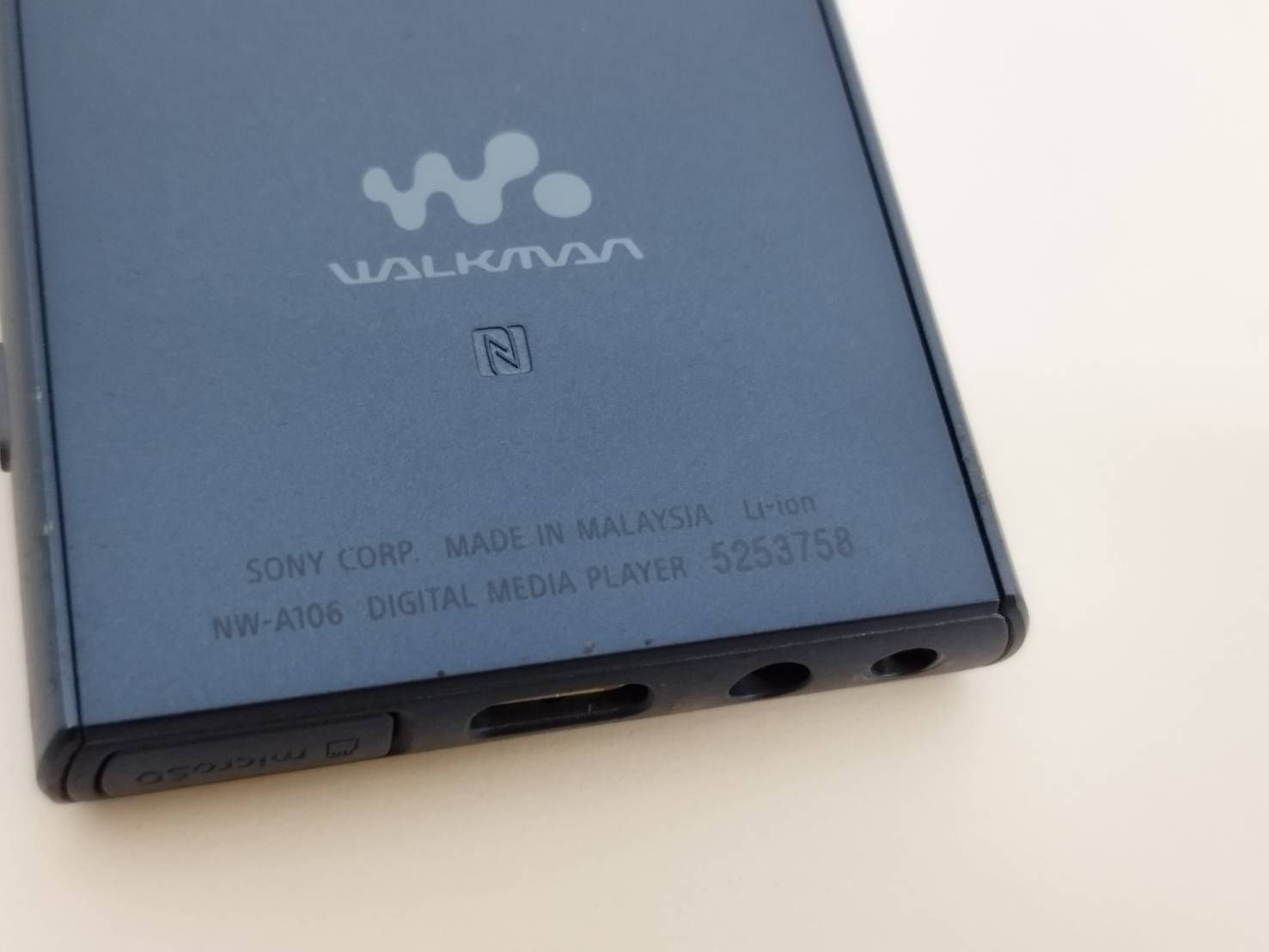 ジャンク】SONY ウォークマン NW-A106/32GB/ブルー - メルカリ