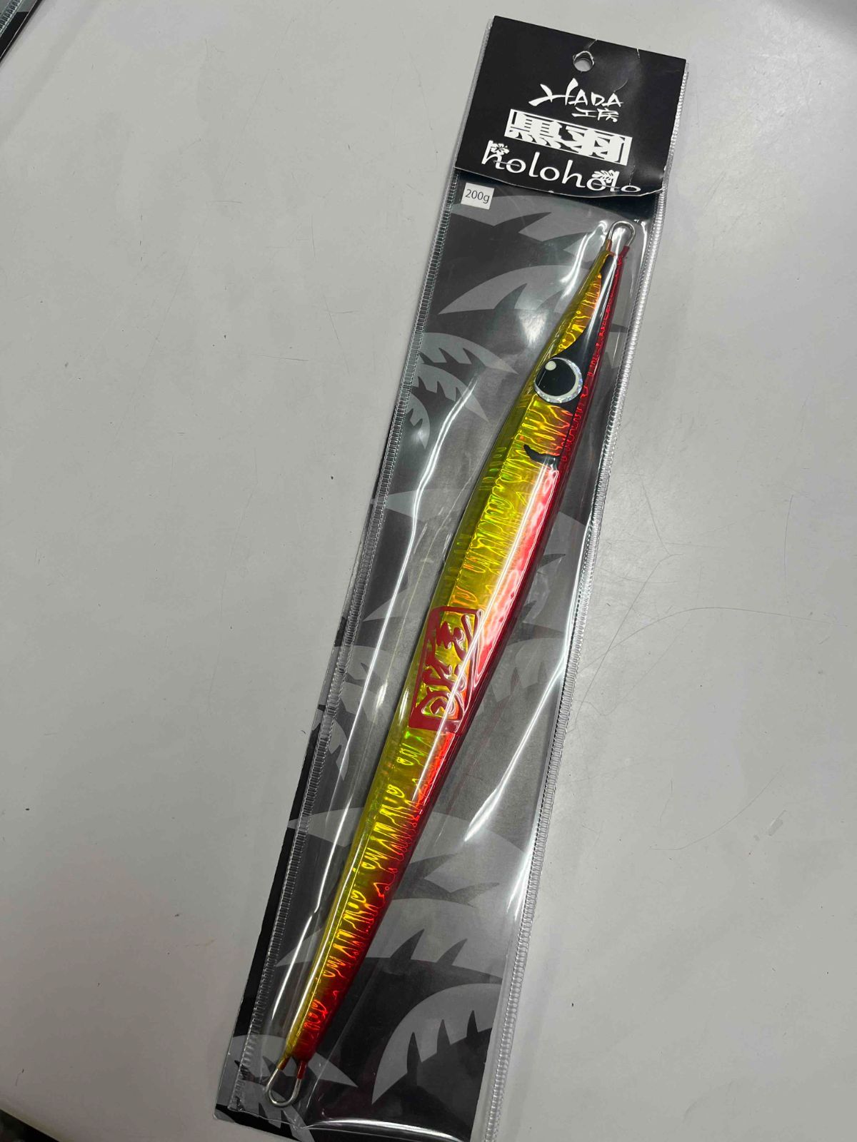 ハダ工房/ハダジグ☆ホロホロハイブリッド200g☆赤金/Gヘッドギン