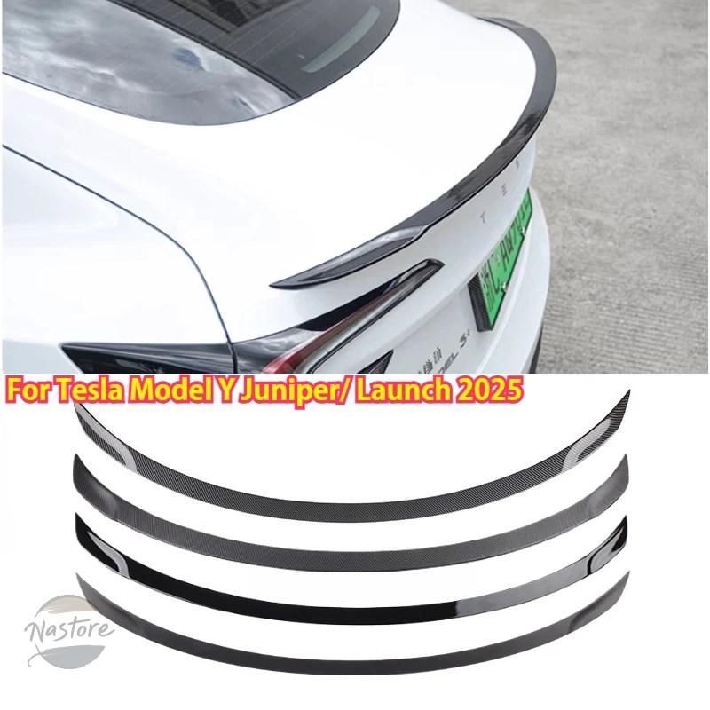 テスラ tesla リア スポイラー リップ モデルy ジュニパー| 発売 トランクテールウィング ウィング absレジン 4種類 部