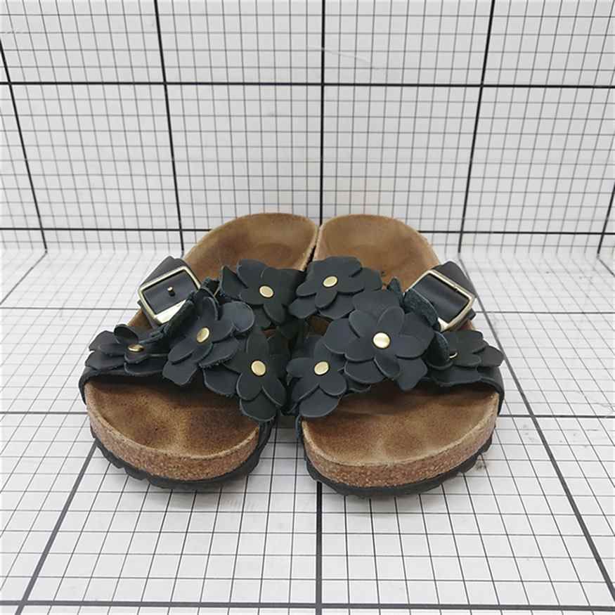  ⊂ ビルケンシュトック フラワーモチーフ サンダル ブラック系 36 レディース E その他 ルームウェア パジャマ