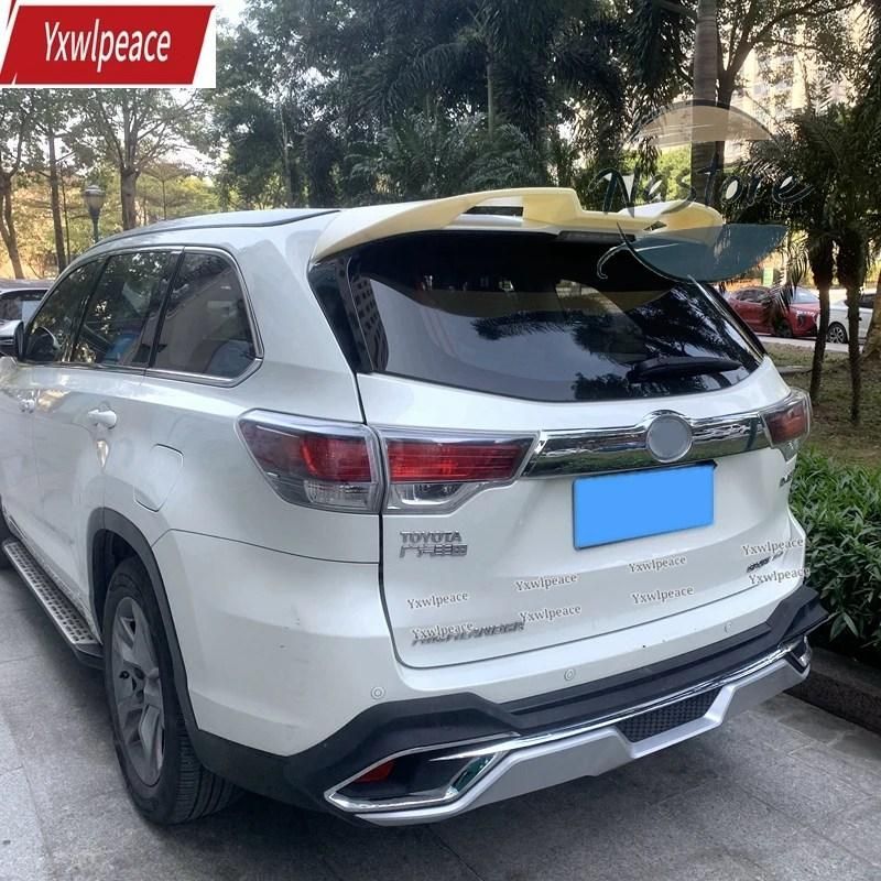 トヨタ toyota スポイラー ルーフスポイラー リア キット ハイランダー トランク 2015-2021 abs素材 プライマーカラ