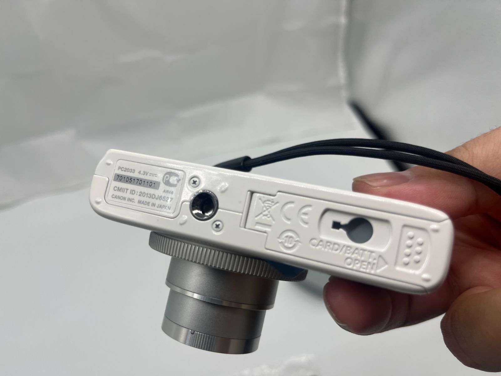 希少・限定】Canon PowerShot S200 ホワイト セブンイレブン 訳あり