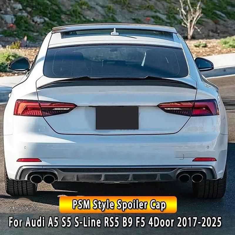 アウディ audi a 5 リア スポイラー psm スタイル キャップ s line rs b 9 f 4 door 2 coupe ではありません