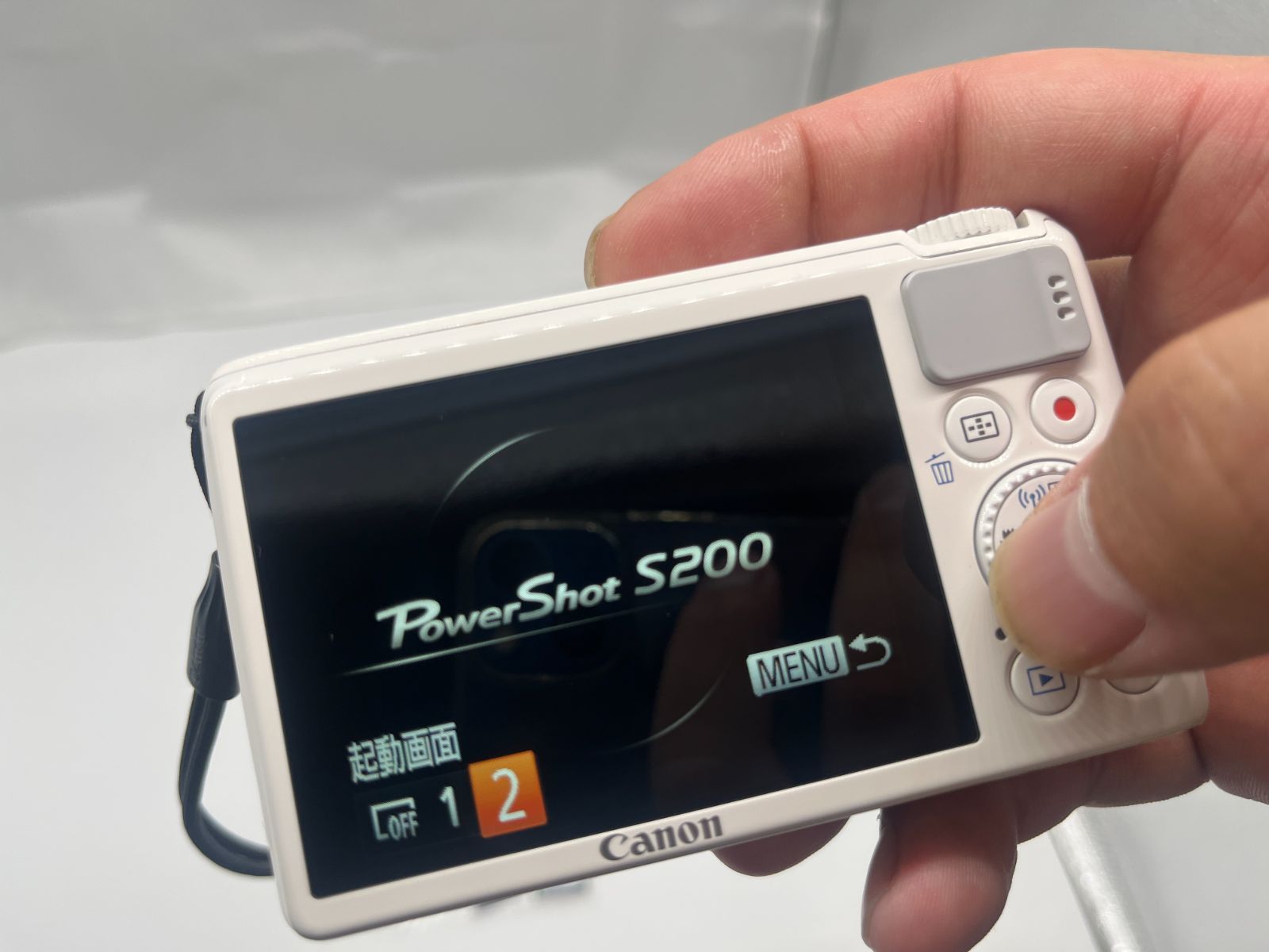 希少・限定】Canon PowerShot S200 ホワイト セブンイレブン 訳あり