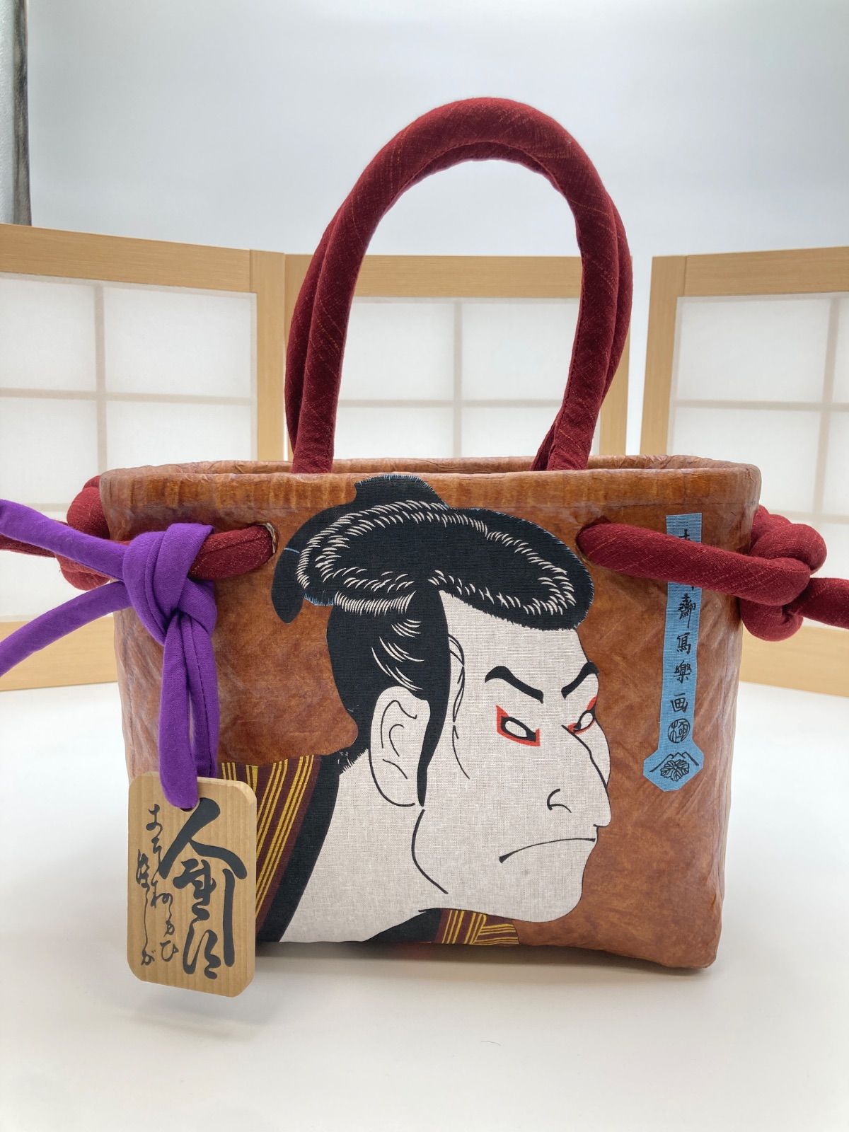 ジャパニーズアートバッグ（一閑張りバッグ No28） - メルカリ