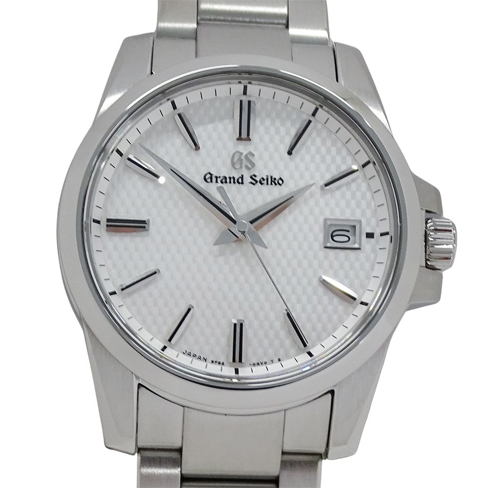グランドセイコー GRAND SEIKO GS 9 F 62 0 AA 1 SBGX 253 時計 メンズ ブランド デイト クオーツ QZ ステンレス SS シルバー ホワイト 磨き済み