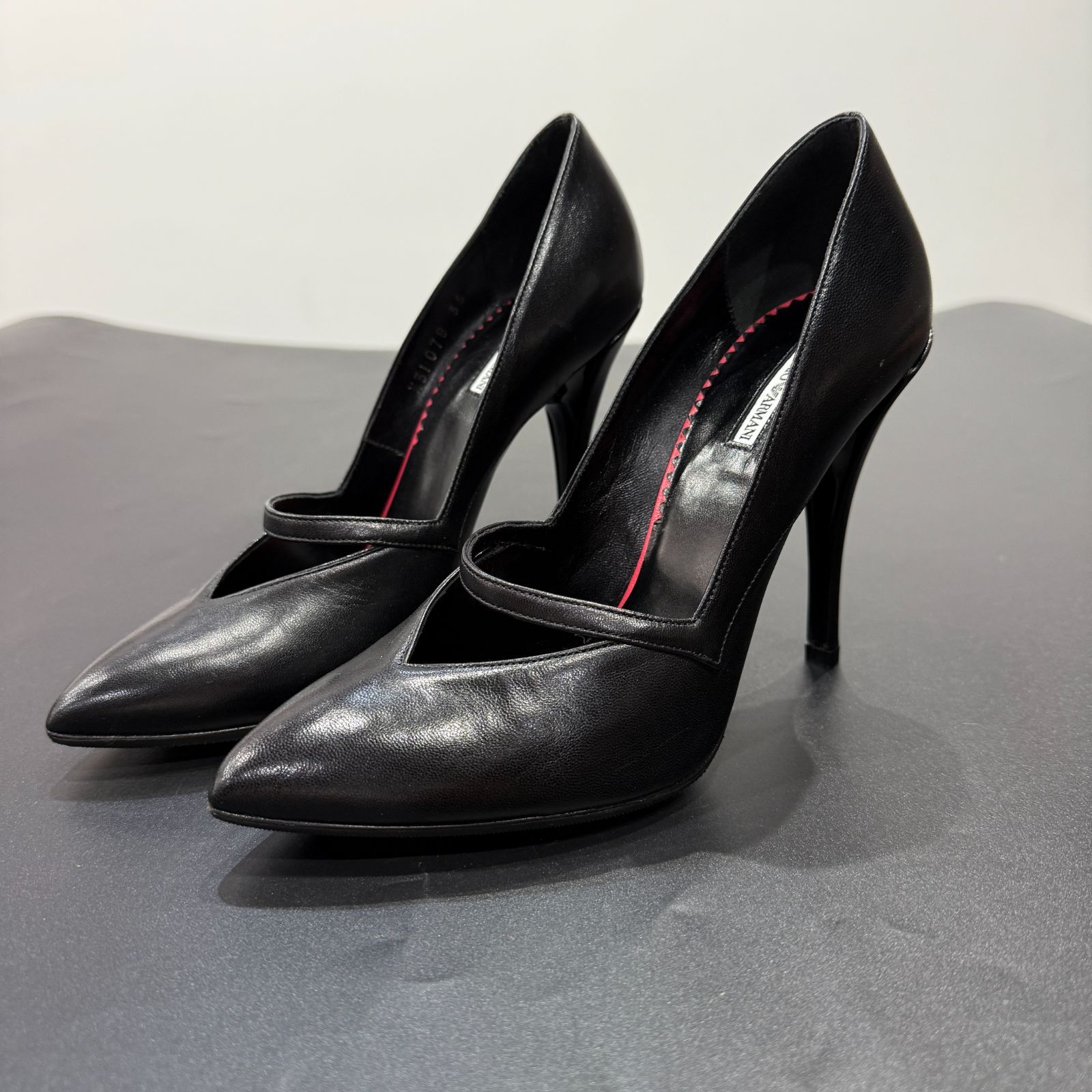 アルマーニ ヒール B25123228 - メルカリ