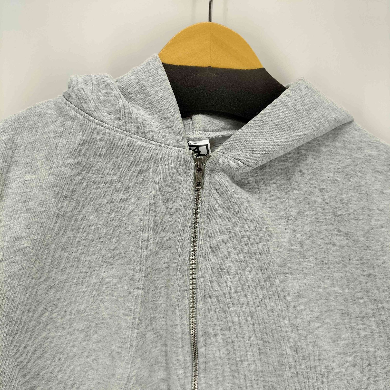 アパレル la パーカー チャック 美品 ロサンゼルスアパレル ジップ