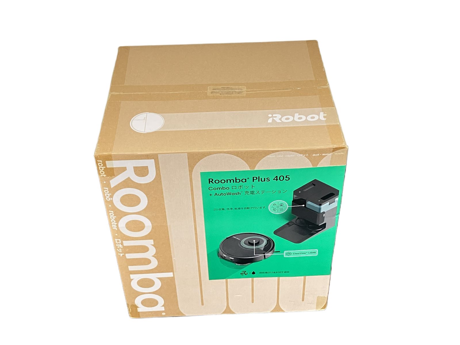 iRobot アイロボット Roomba Plus 405 Combo ロボット掃除機 AutoWash 充電ステーション ♥