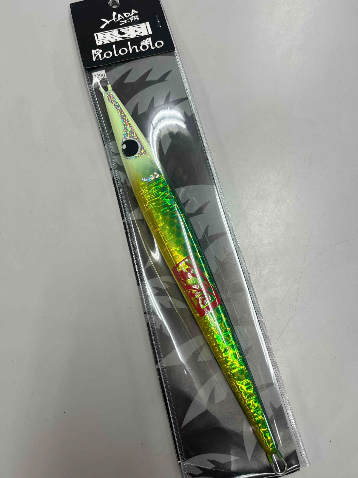 ２本セット限定レア　羽田ジグ ハダジグ ハイブリッド 200g ホロホロ200g 欠品していた羽田ジグホロホロハイブリッド200g入荷しました！！ 日本