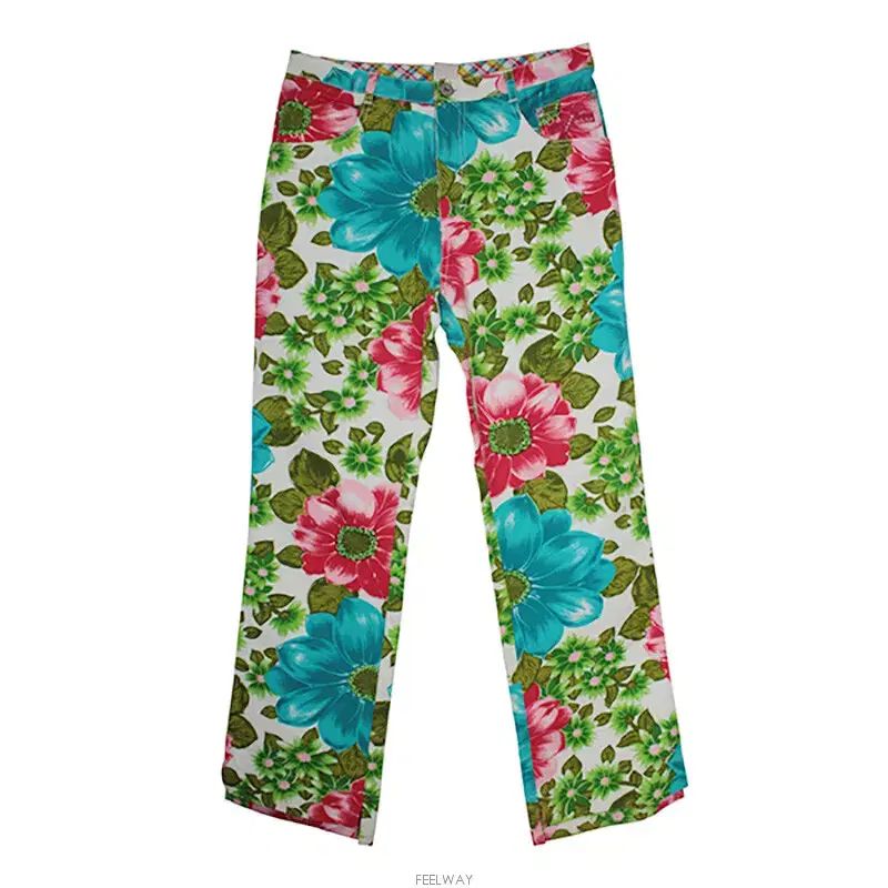 OILILY フローラル プリント パンツ 55