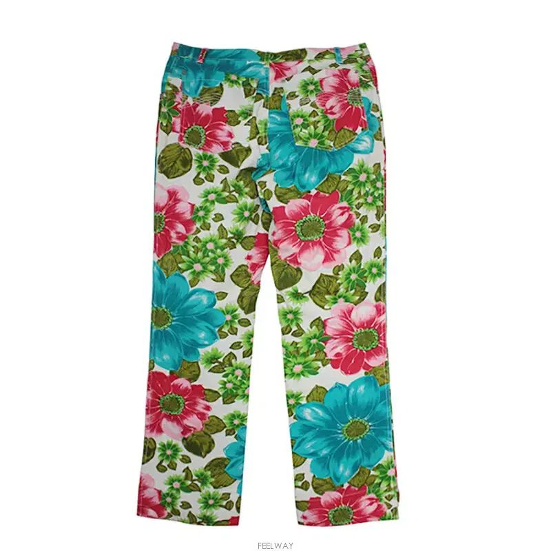 OILILY フローラル プリント パンツ 55