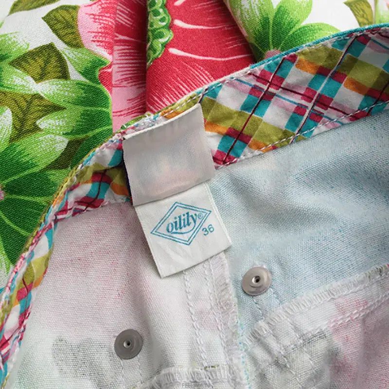  OILILY フローラル プリント パンツ 55 その他 パンツ