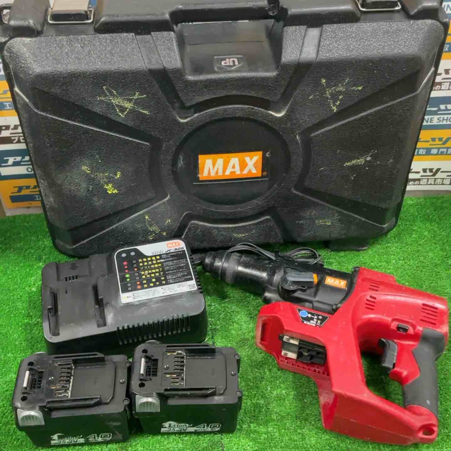 マックス MAX コードレスハンマドリル PJ R 265 B 2 C 40 A 25 V 4 0 Ah