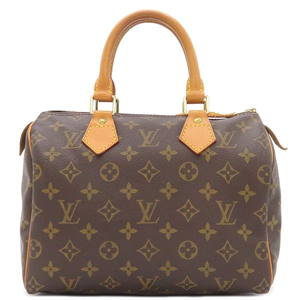 ルイヴィトン LOUIS VUITTON ハンドバッグ スピーディ 25 モノグラムキャンバス モノグラム ゴールド金具 茶 ボストン M 41528 SP 0011