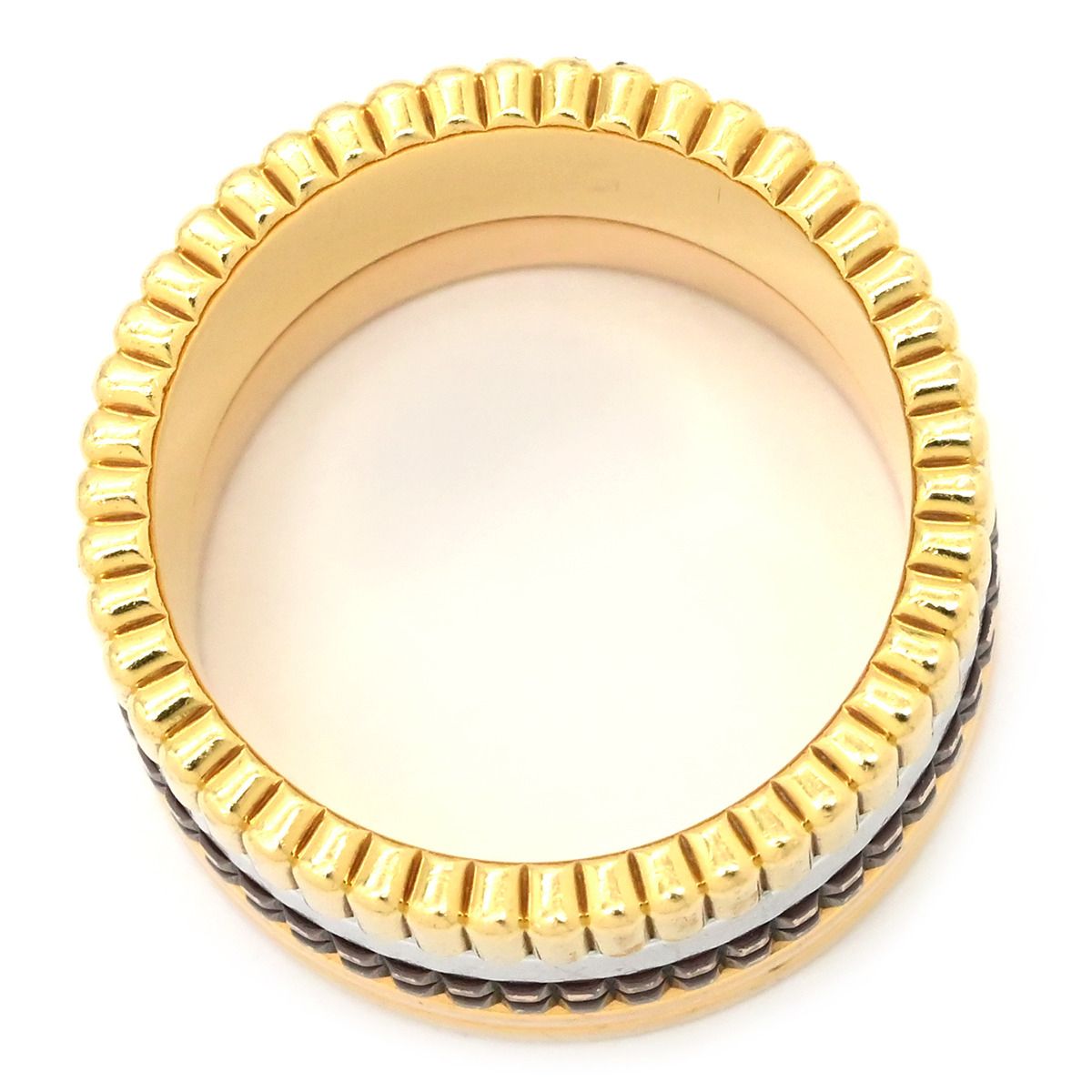 ブシュロン リング 指輪 キャトル クラシック ラージ 4カラー ＃T 54 JP 14 750 18 K ブラウンPVD 14号 箱