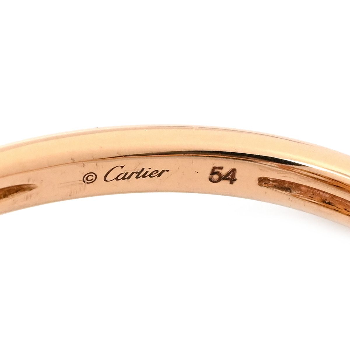 カルティエ Cartier リング 指輪 アミュレット ドゥ カルティエ ピンク