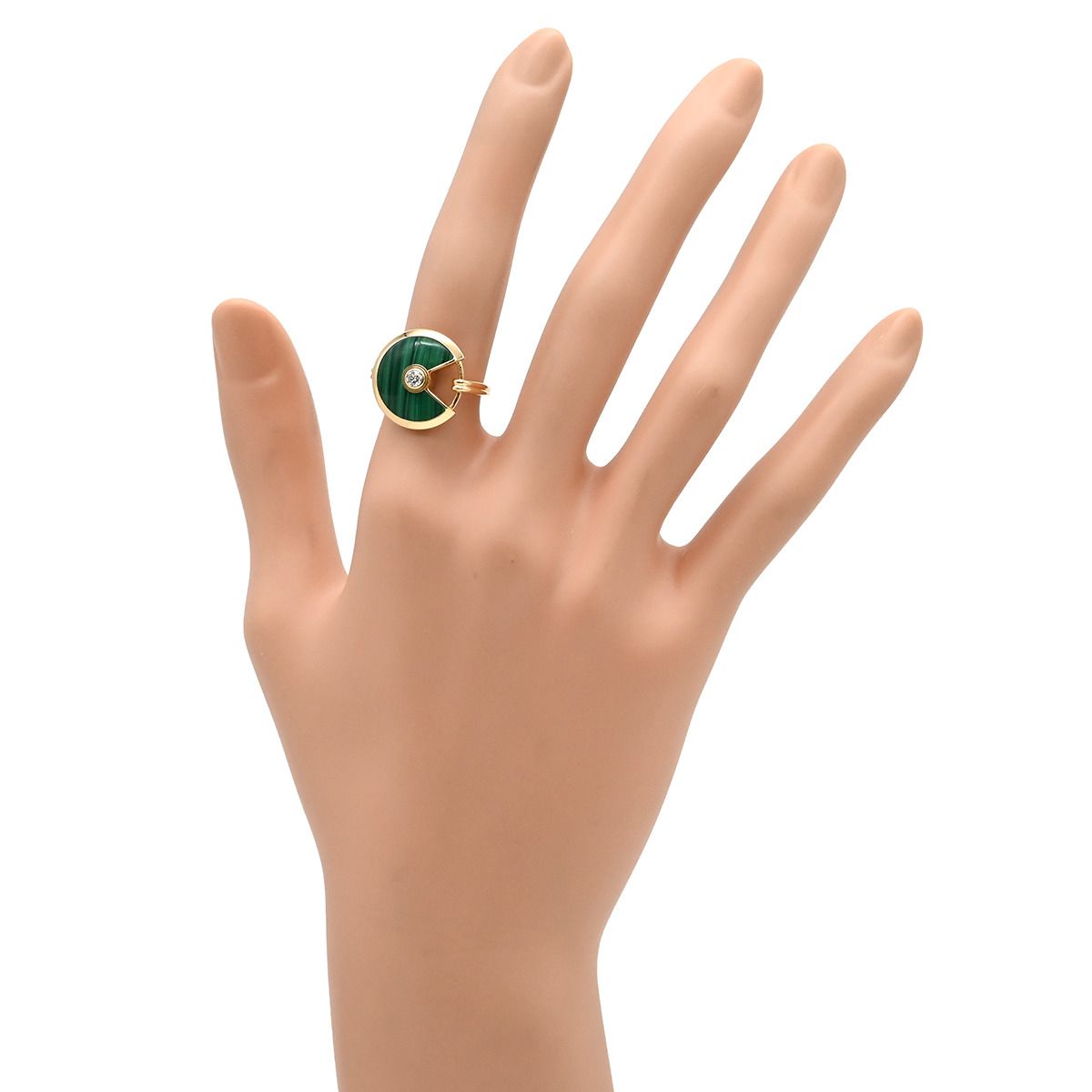 カルティエ Cartier リング 指輪 アミュレット ドゥ カルティエ ピンク