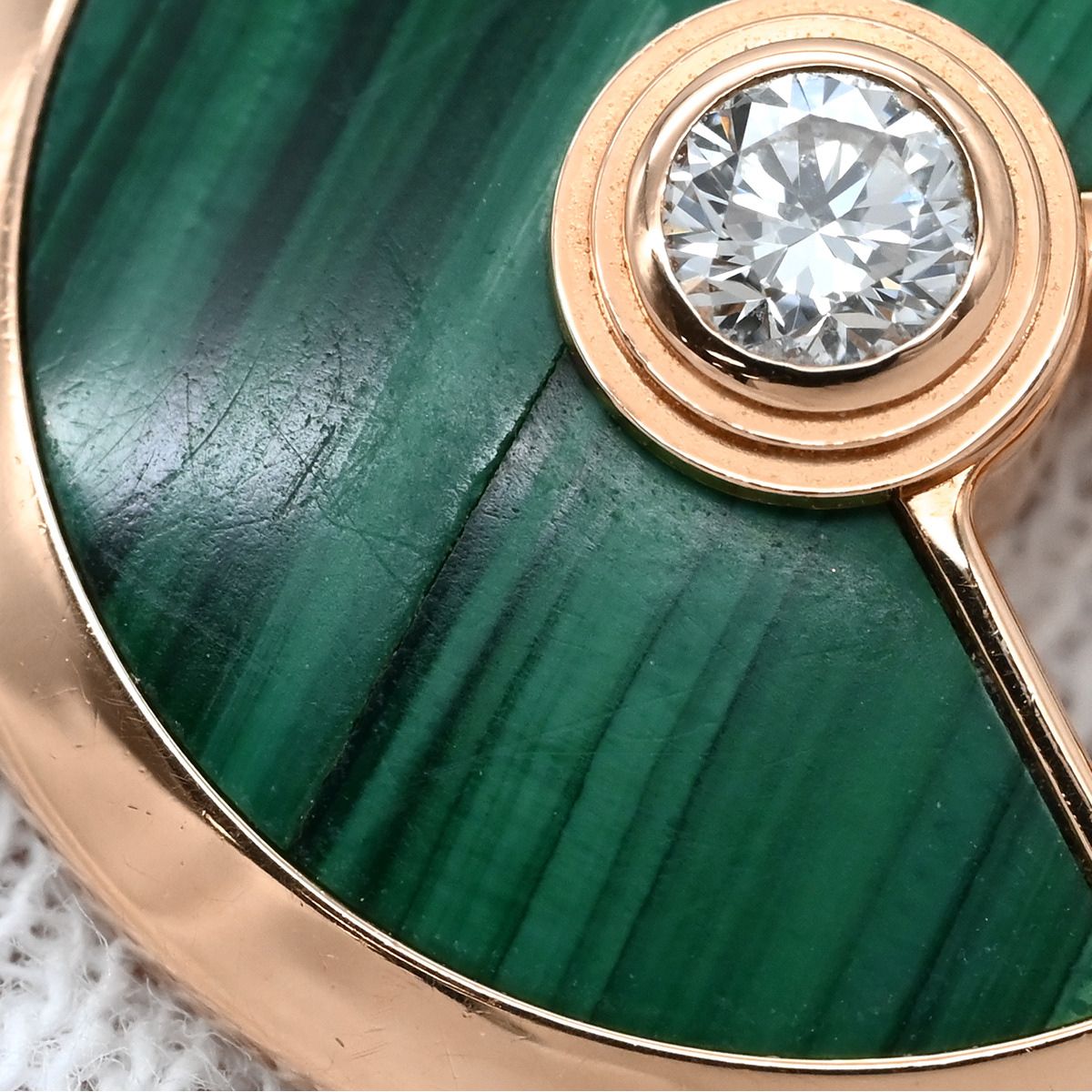 カルティエ Cartier リング 指輪 アミュレット ドゥ カルティエ ピンク