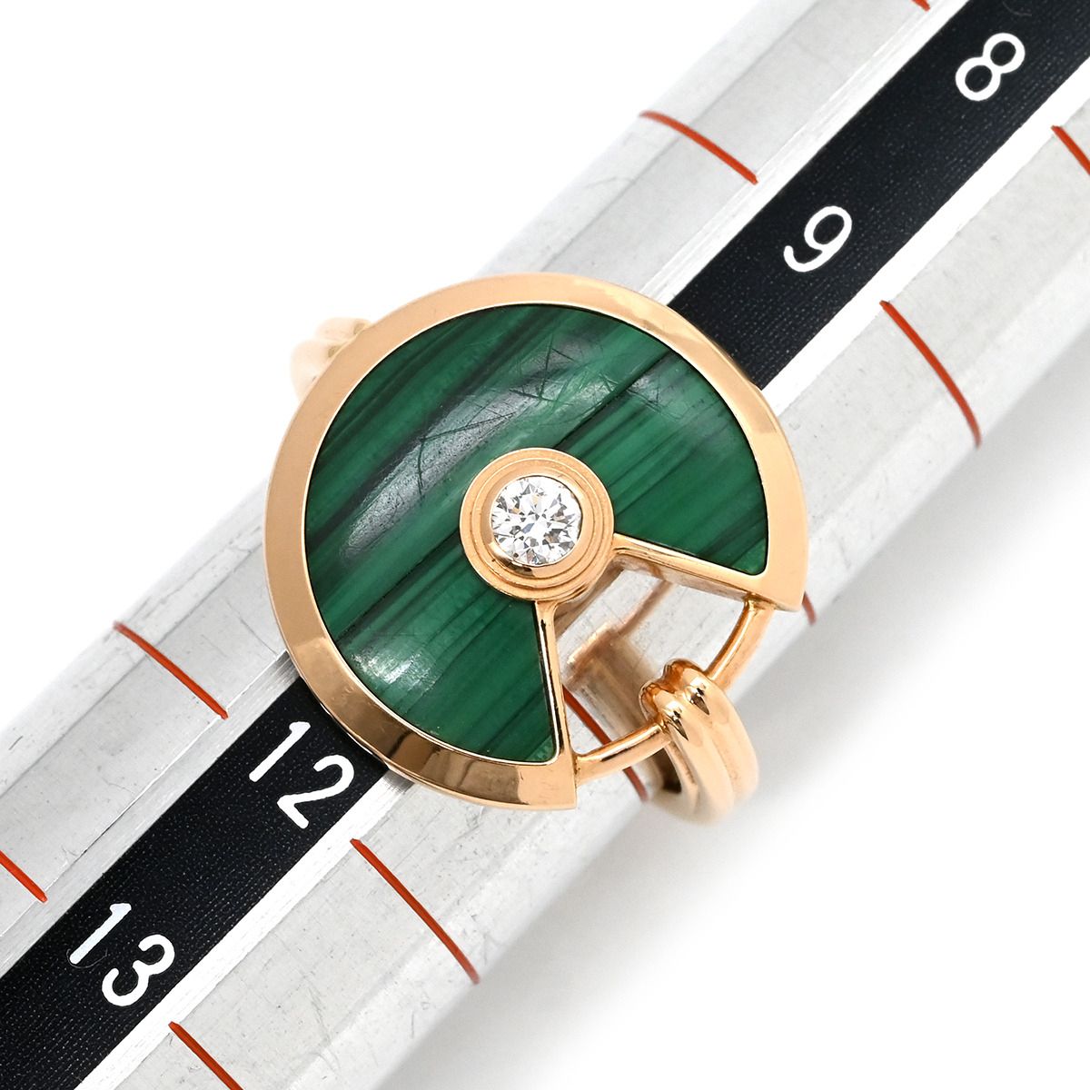 カルティエ Cartier リング 指輪 アミュレット ドゥ カルティエ ピンク