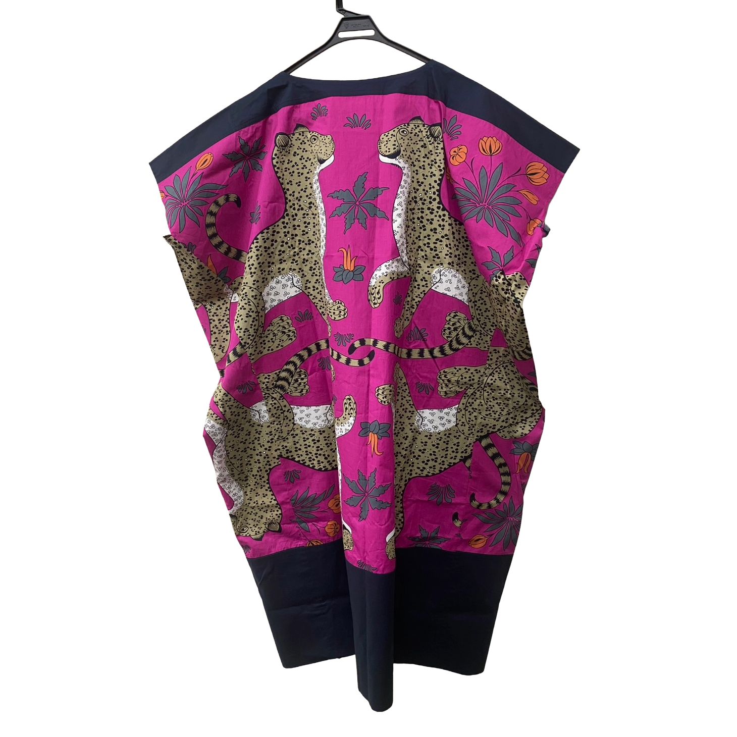 希少✨エルメス ゴルチェ期 ストレッチノースリーブワンピース フランス製 34 コットンナイロンストレッチタイプライター ノースリーブワンピース