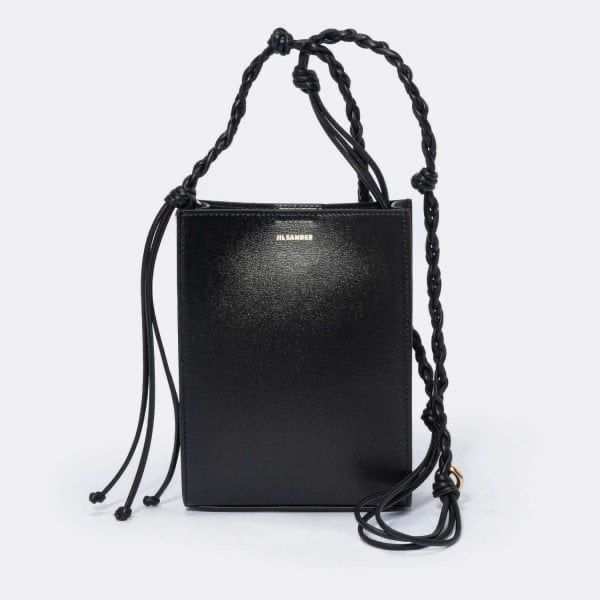 JIL SANDER ジルサンダー TANGLE タングル スモール ブラック ショルダーバッグ
