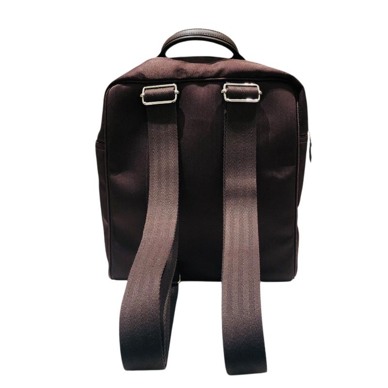 エルメス HERMES アカプルコサックアド ブラウン トワル・レザー ユニ