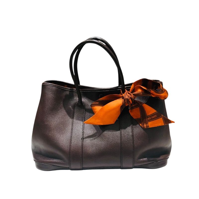 エルメス HERMES ガーデンツイリーTPM I刻 ハバナ スイフト レディース ハンドバッグ