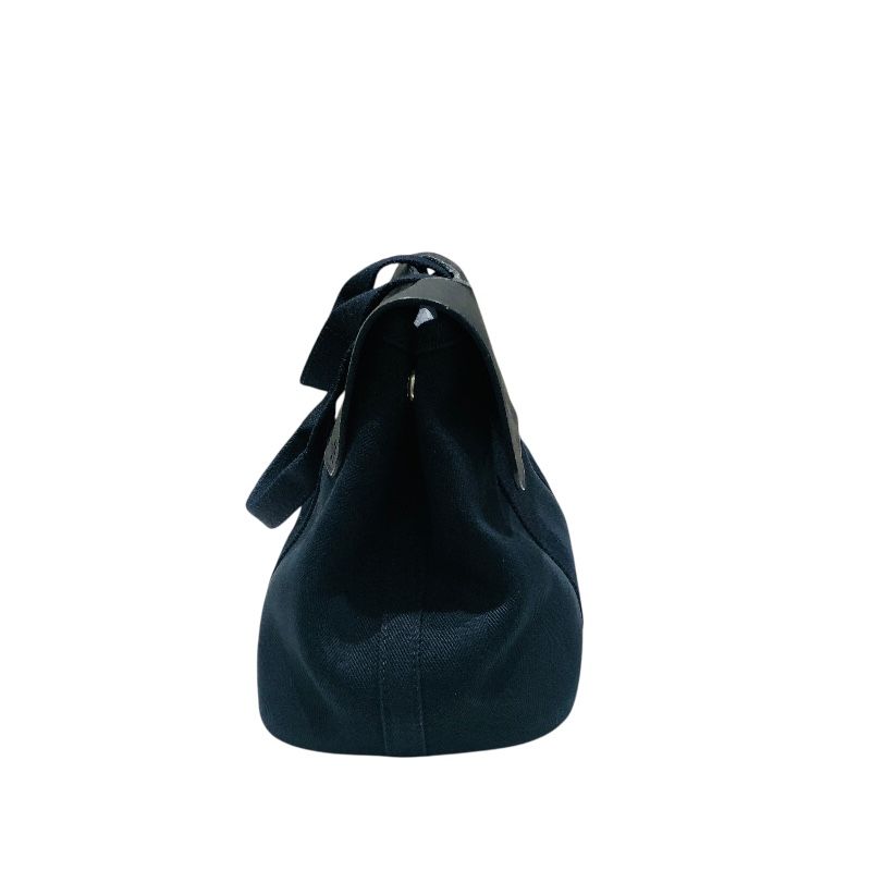 エルメス HERMES ヴァルパライソPM ブラック トワル・レザー