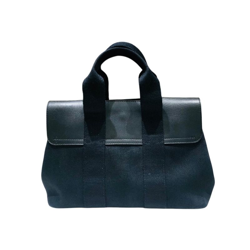 エルメス HERMES ヴァルパライソPM ブラック トワル・レザー