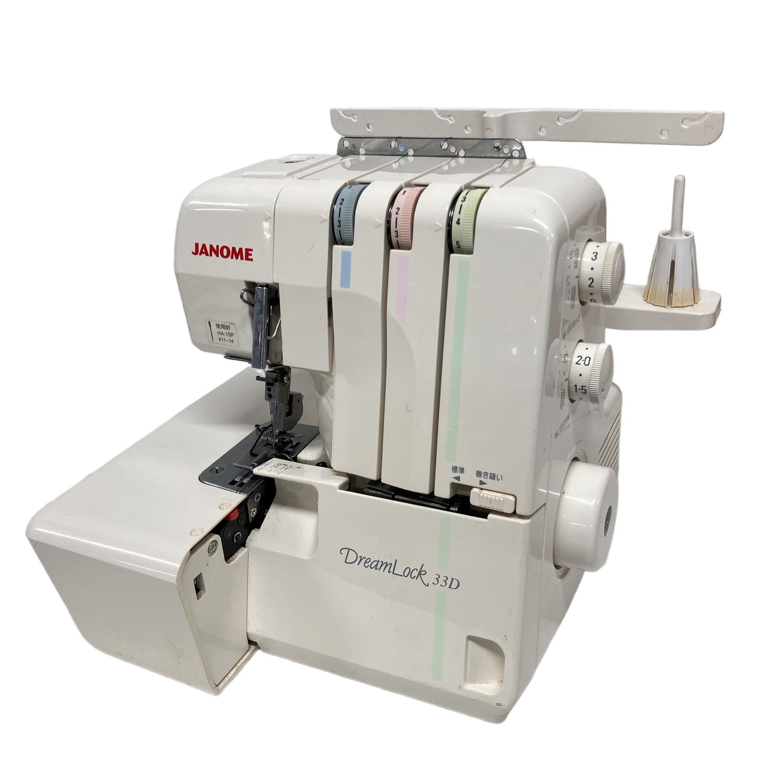 JANOME 788型 33 D 家庭用 ロック ミシン ジャノメ 手芸 工作 裁縫
