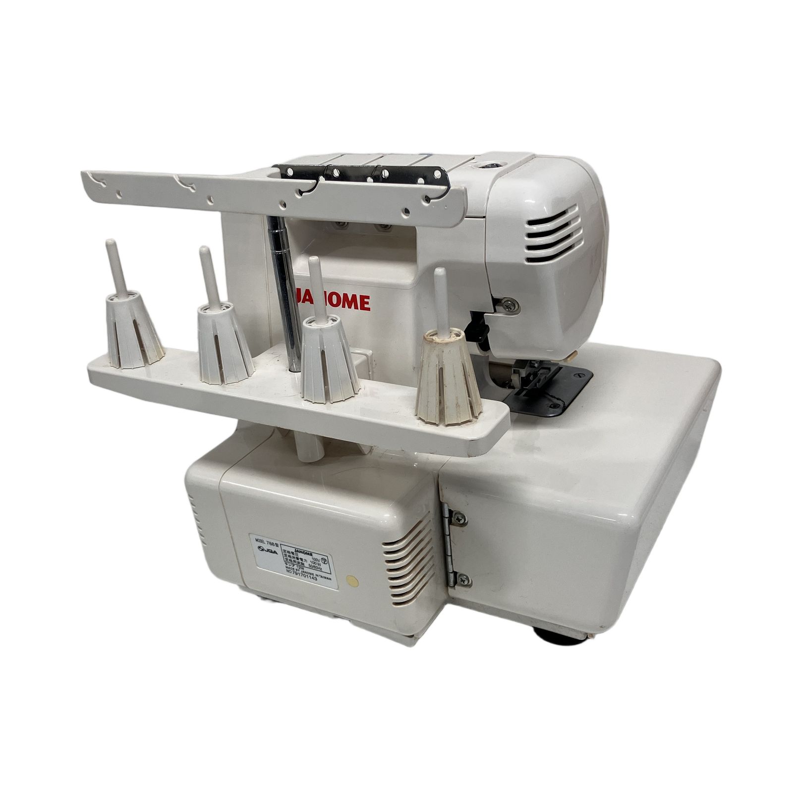 JANOME 788型 33D 家庭用 ロック ミシン ジャノメ 手芸 工作 裁縫