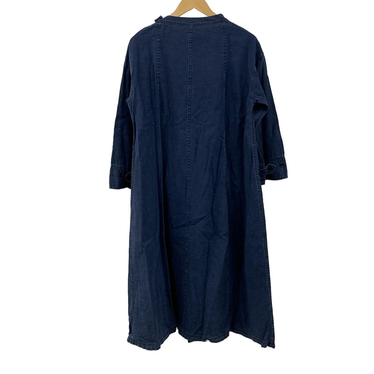 45 R フォーティーファイブ アール ワンピース サイズ0 XS レディース - ネイビー クルーネック|七分袖|ロング