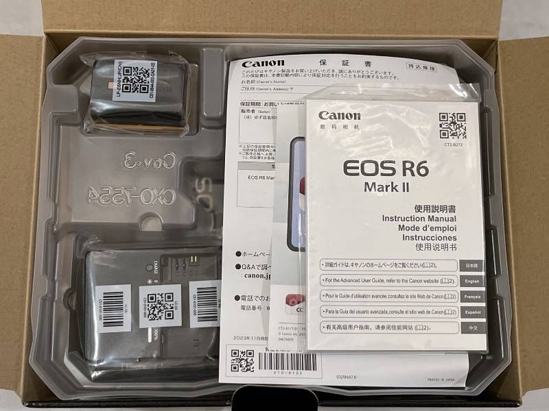 ♥品! Canon EOS R 6 MarkⅡ ミラーレス一眼カメラ