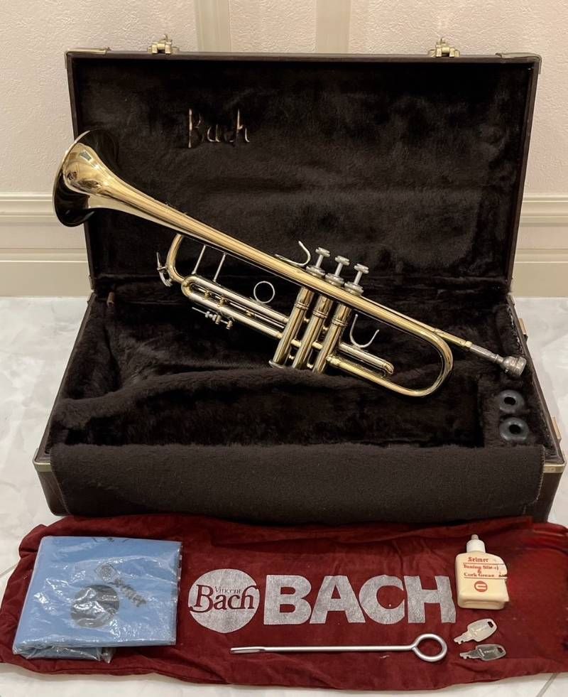 Vincent Bach model 37 トランペット ストラディバリウス ケース付き