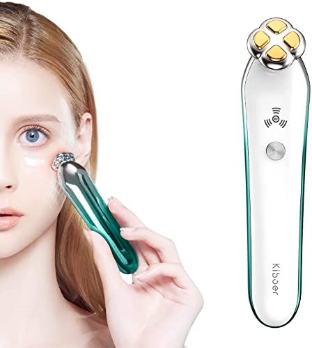 目元美顔器 目元ケア 美顔器 引き締まり 温熱ケア RF イオン導入 微電流 マイクロカレント ラジオ波 浸透率アップ 3 Dヘッド 時短ケア フェイス 目元 顔 口元ケア 三段階調節 USB充電式 軽量 mini 男女兼用 プレゼント 日本語説明書付き m