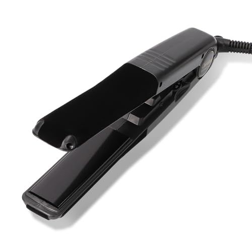 Onedam ワンダム ヘアアイロン コテ ストレート カール 赤外線プレート 25 mm 前髪 ふんわりカール 韓流 マッシュ ウルフ 男女兼用 60℃?200℃ 業務用 AHI 251 BK m