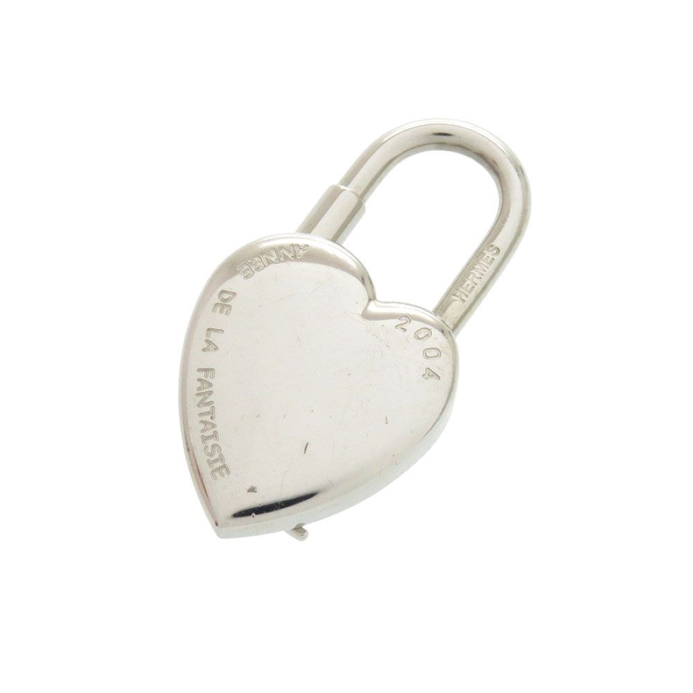 エルメス ファンタジー ハート メタル シルバー カデナ 1050 HERMES