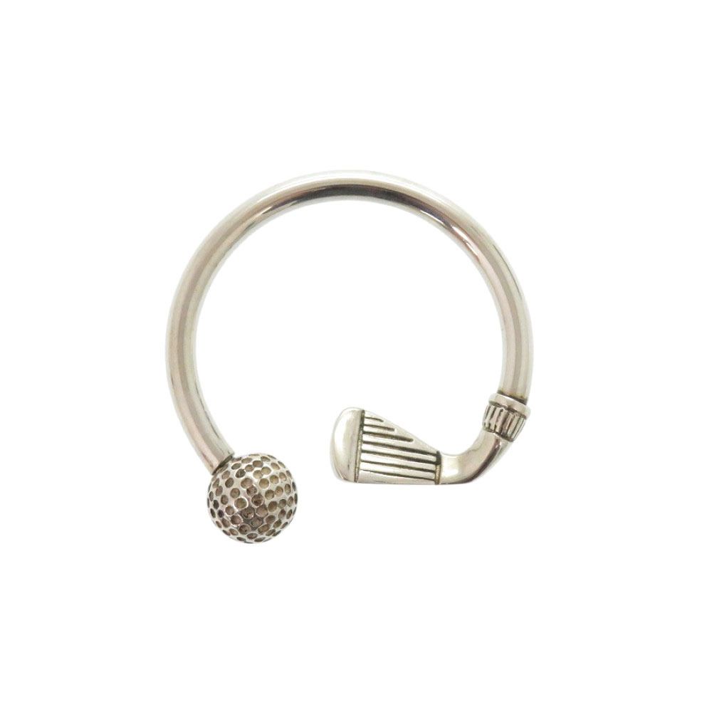 ティファニー ゴルフ シルバー925 スターリングシルバー キーリング キーホルダー 0810 TIFFANY-Co.