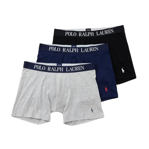 POLO RALPH LAUREN 組 ボクサーパンツ ワンポイントロゴ 無地RM 3 B 501メンズ m
