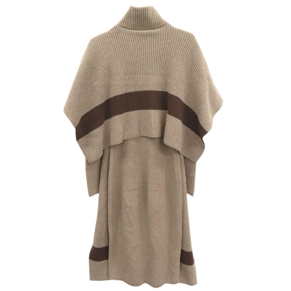 エルメス ブラウン系 ニットワンピース ワンピース 0245 HERMES