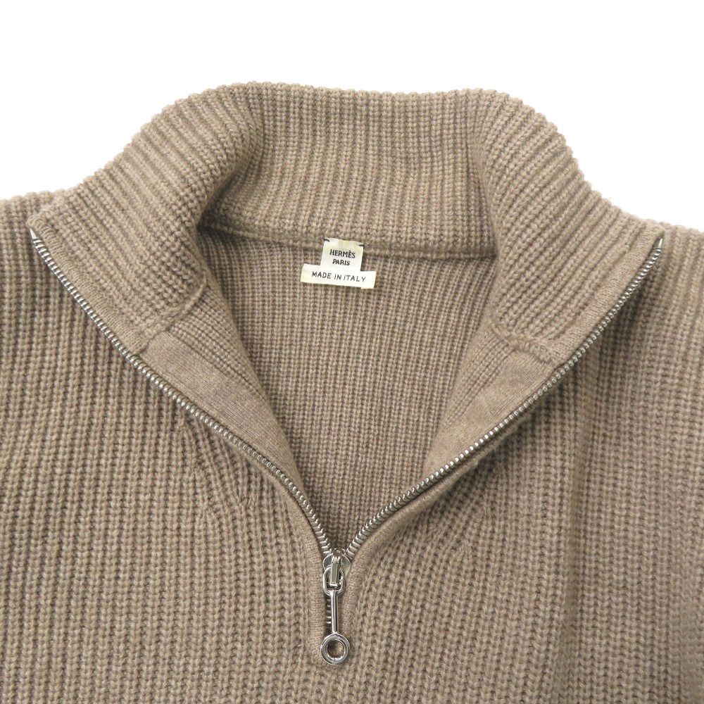 エルメス ブラウン系 ニットワンピース ワンピース 0245 HERMES - メルカリ 