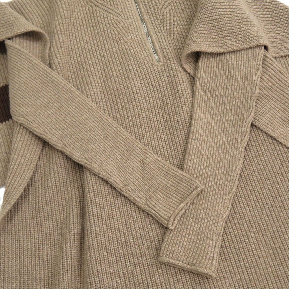 エルメス ブラウン系 ニットワンピース ワンピース 0245 HERMES - メルカリ 
