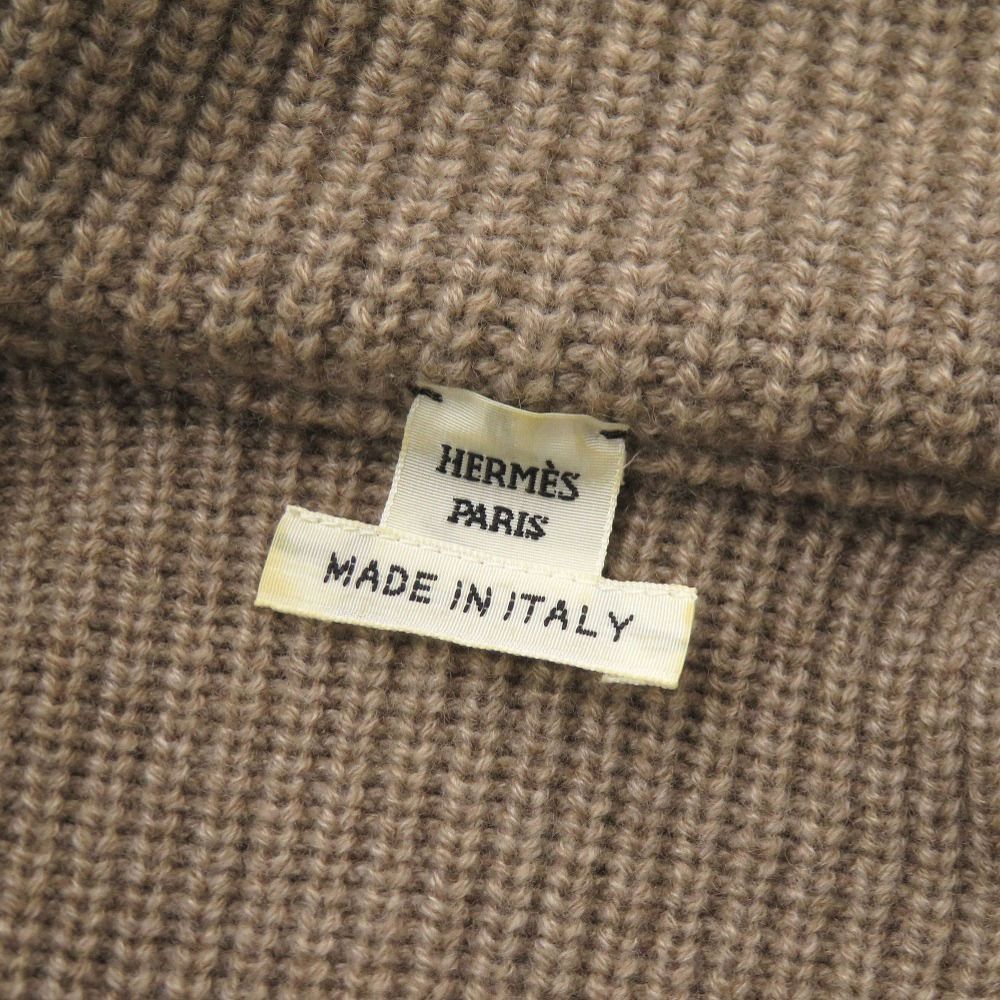 エルメス ブラウン系 ニットワンピース ワンピース 0245 HERMES - メルカリ 