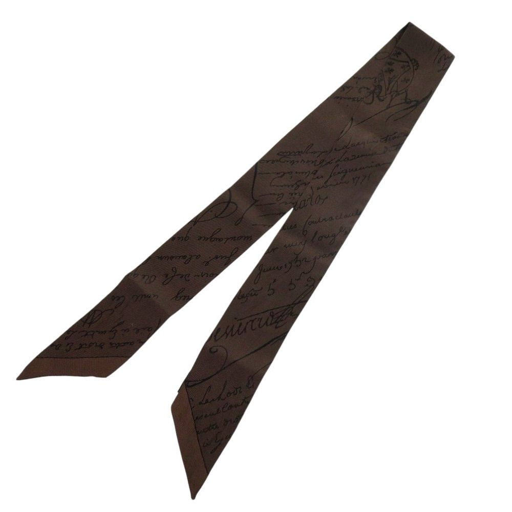 ベルルッティ シルク ブラウン スカーフ 1178 BERLUTI