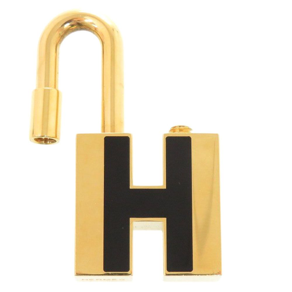 美品 エルメス チャーム ペンダントトップ カデナ Hモチーフ メタル